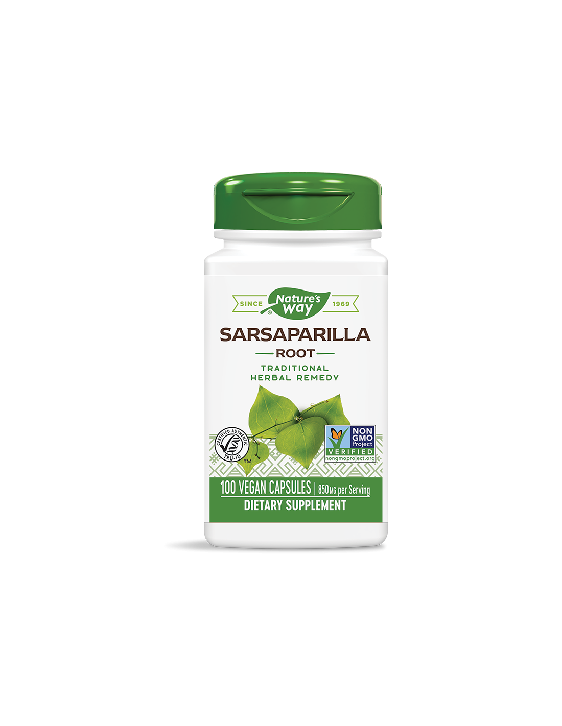Sarsaparilla Root 425 mg - 100 капсули - Feel You