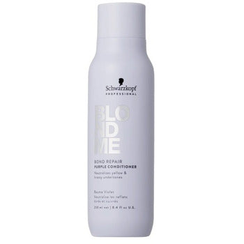 Schwarzkopf Professional - BlondMe Bond Repair Purple Conditioner - Tónovací kondicionér pro neutralizaci žlutých tónů - 250ml - Feel You