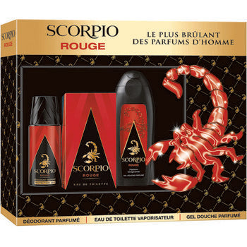 Scorpio - Rouge Dárková sada EDT 75 ml, sprchový gel 250 ml a deospray 150 ml - 75ml - Feel You