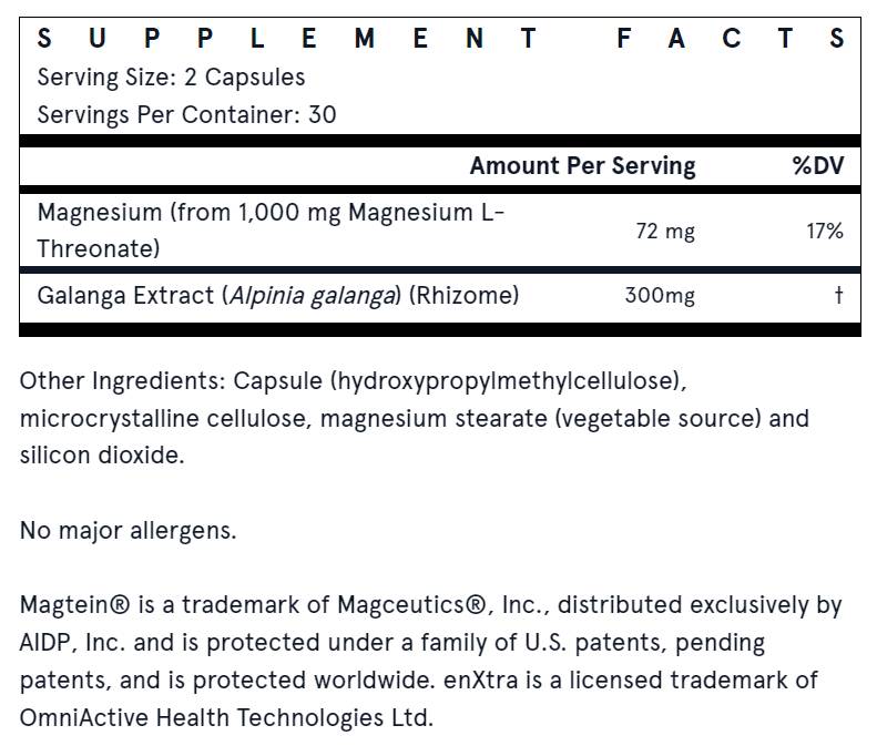 MagMind Productivity | with Galanga Extract - 60 капсули