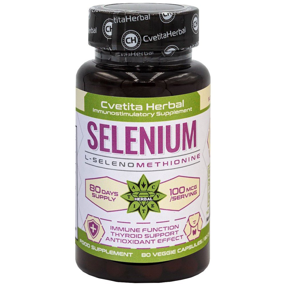 Selenium 100 mcg 80 капсули - Feel You