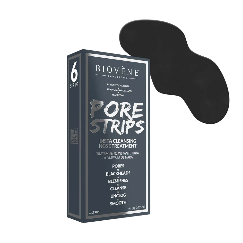 Set, Biovene, Pore Strip, Blackhead Remover, Nose Sheet Strips, 6 pcs, 1 g *Tester - Feel You