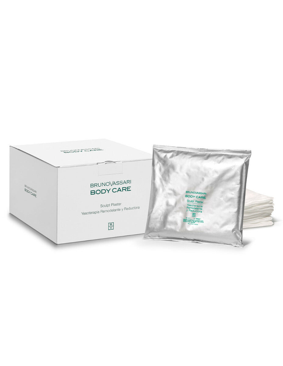 Set, Bruno Vassari, Body Care, Cosmetic plaster, Firmness + Body Remodeling, Body Powder Mask, 4 pcs, 440 g - Feel You