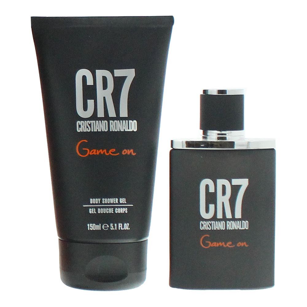Set Cristiano Ronaldo: CR7 Game On, Eau De Toilette, For Men, 30 ml + CR7 Game On, Shower Gel, Body, 150 ml - Feel You