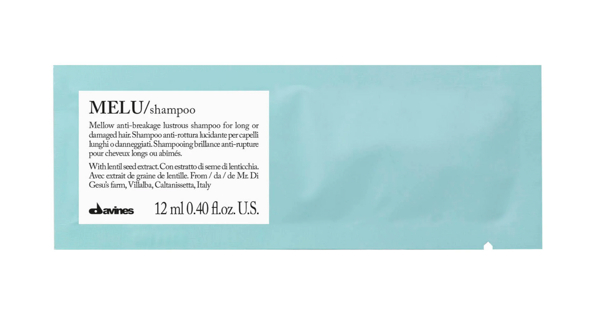 Set, Davines, Melu, Hair Shampoo, Anti-Breakage, 12 pcs, 12 ml - Feel You