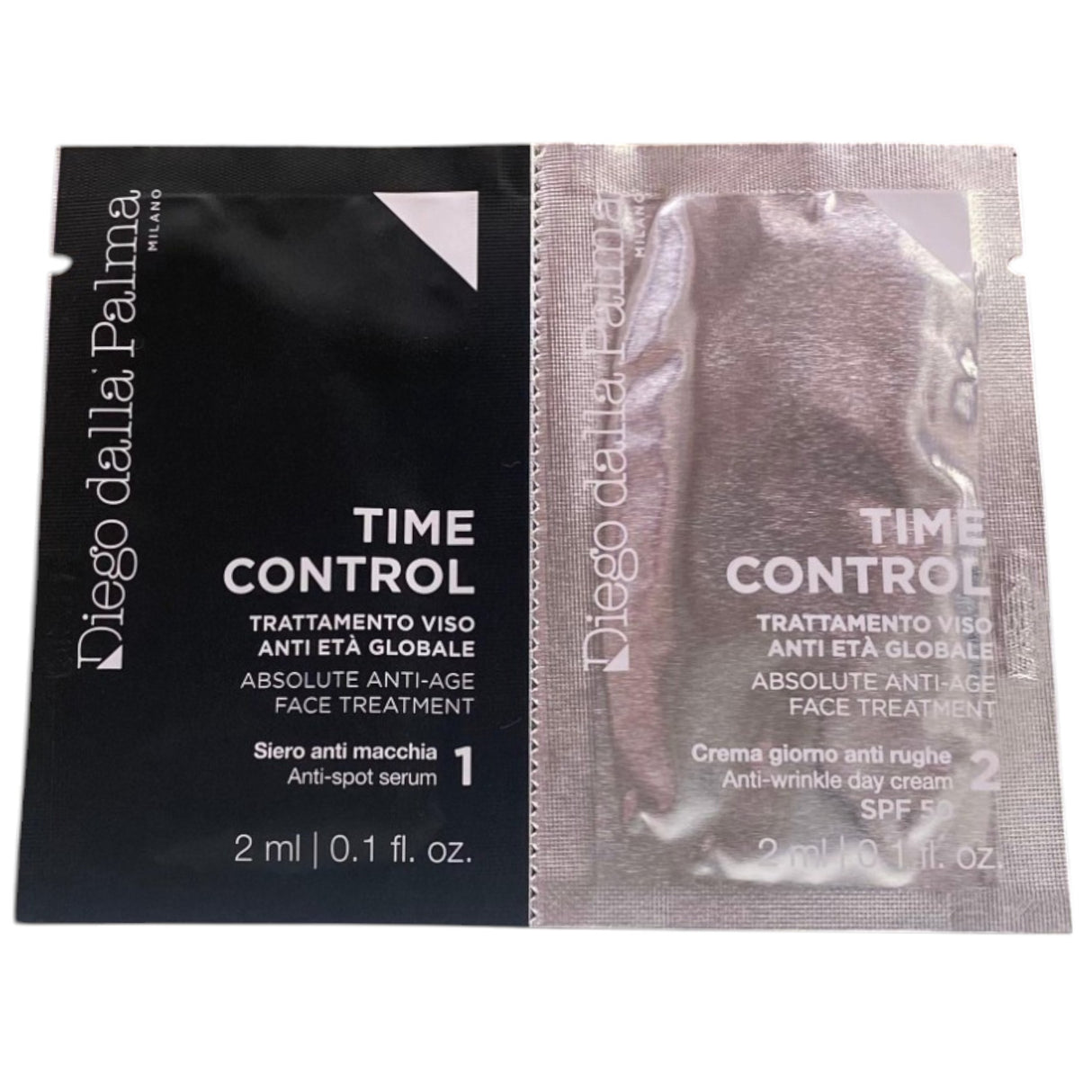 Set, Diego Dalla Palma, Time Control, Firming, Day & Night, Local Treatment Serum, For Ageing Spots, For Face, 8 pcs, 2 ml *Sample - Feel You