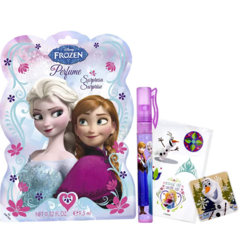 Set Disney: Frozen, Body Stickers, All Over The Body + Frozen, Cardboard Bookmark + Frozen, Eau De Toilette, For Girls, 9.5 ml - Feel You