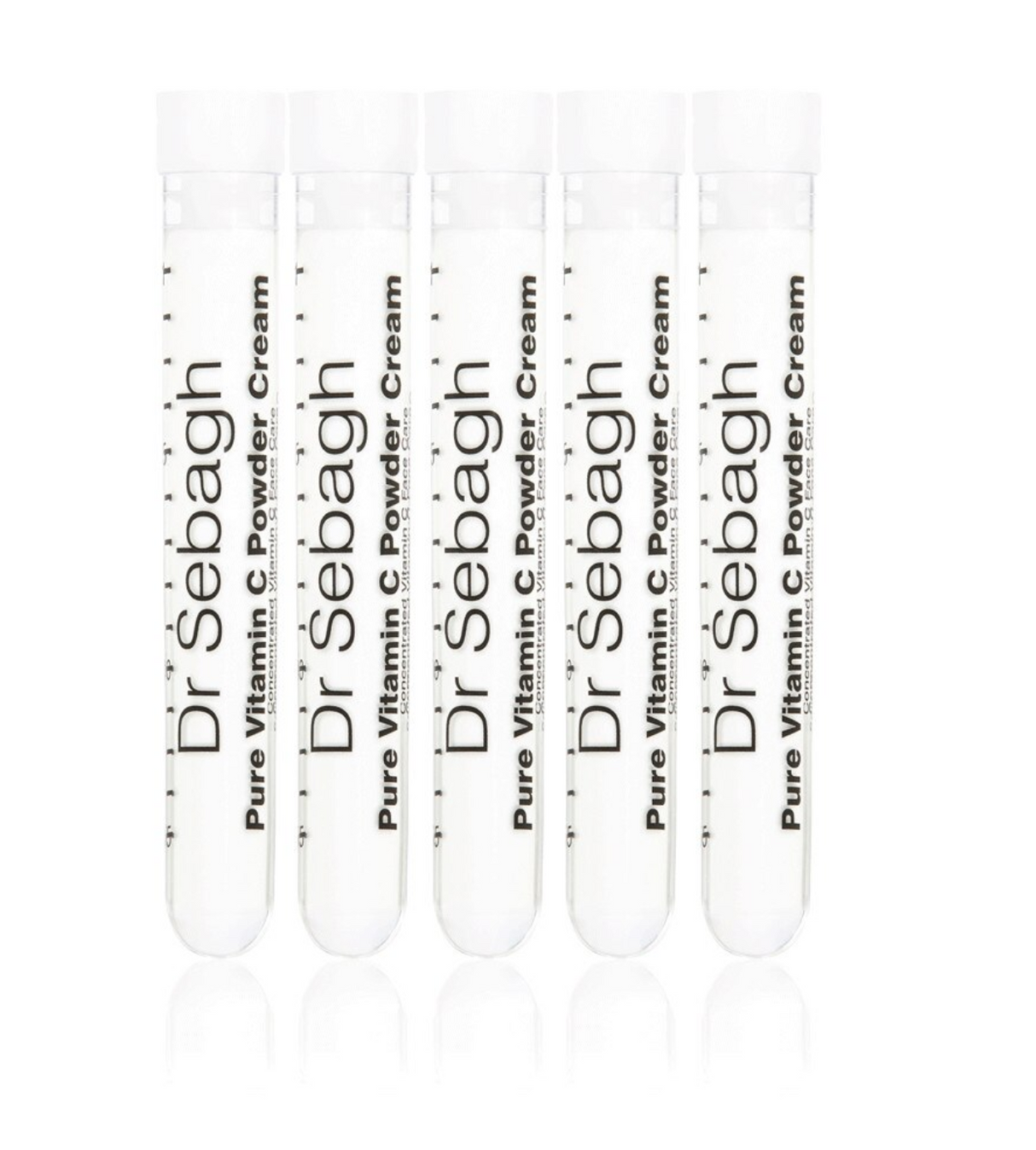 Set, Dr Sebagh, Pure Vitamin C Powder Cream, Revitalising, Cream, For Face, 5 pcs, 1.95 g - Feel You