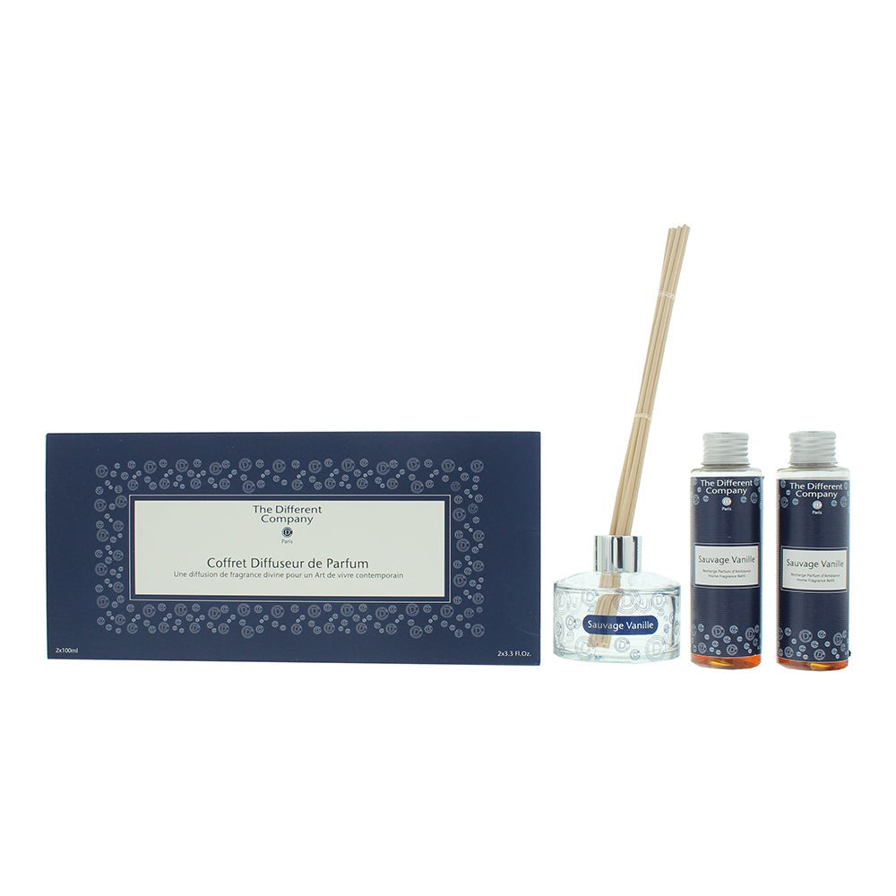 Set Duo, The Different Company, Sauvage Vanille, Vanilla, Room Air Freshener, 2 pcs, 100 ml - Feel You