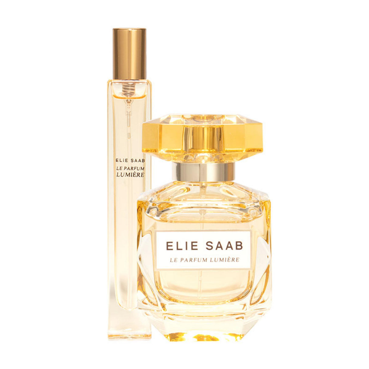 Set Elie Saab: Le Parfum Lumiere, Eau De Parfum, For Women, 50 ml + Le Parfum Lumiere, Eau De Parfum, For Women, 10 ml - Feel You