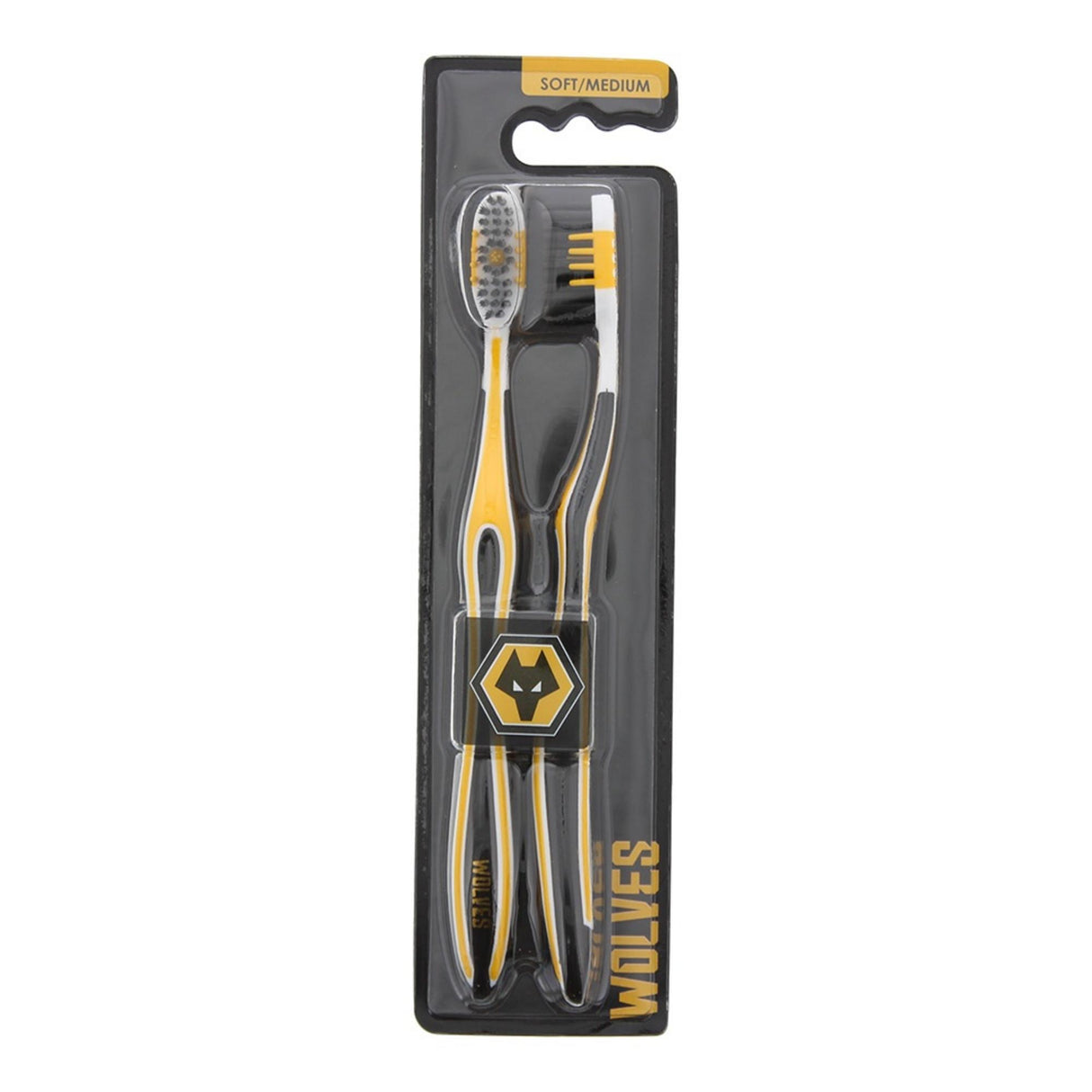Set, Epl, Wolves, Toothbrush, 2 pcs - Feel You
