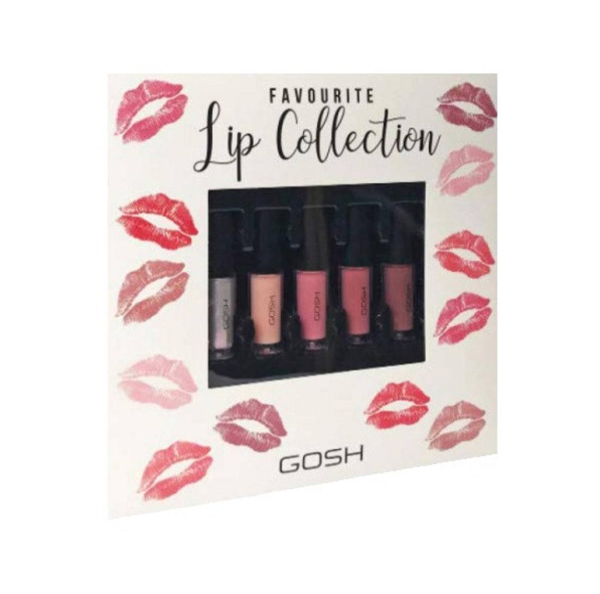 Set, Gosh, Favorite Lip Collection, Liquid Lipstick, 5 pcs - Feel You