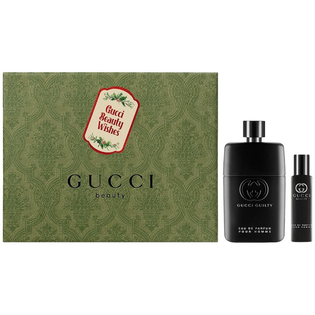 Set Gucci: Guilty, Eau De Parfum, For Men, 90 ml + Guilty, Eau De Parfum, For Men, 15 ml - Feel You