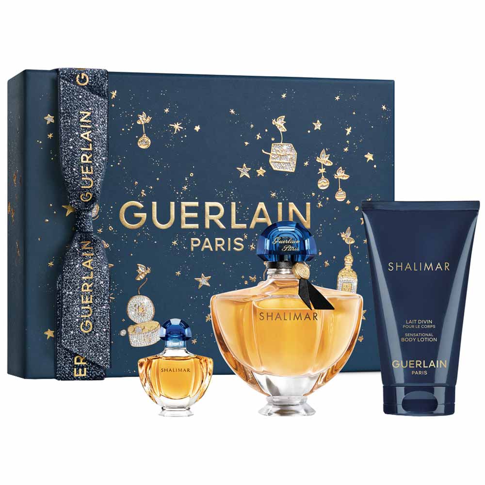 Set Guerlain: Shalimar, Eau De Parfum, For Women, 50 ml + Shalimar, Eau De Parfum, For Women, 5 ml + Shalimar, Hydrating, Body Lotion, 75 ml - Feel You