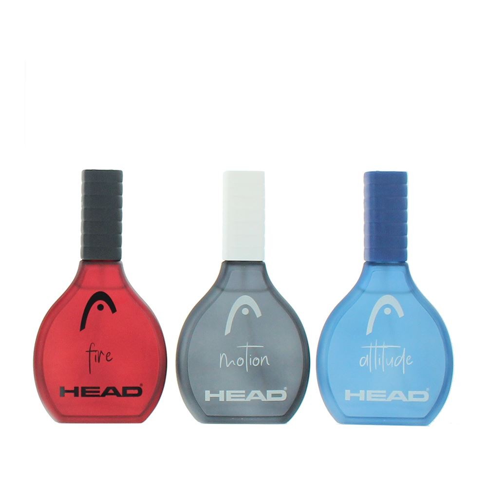 Set Head: Fire, Eau De Toilette, For Men, 50 ml + Motion, Eau De Toilette, For Men, 50 ml + Attitude, Eau De Toilette, For Men, 50 ml - Feel You