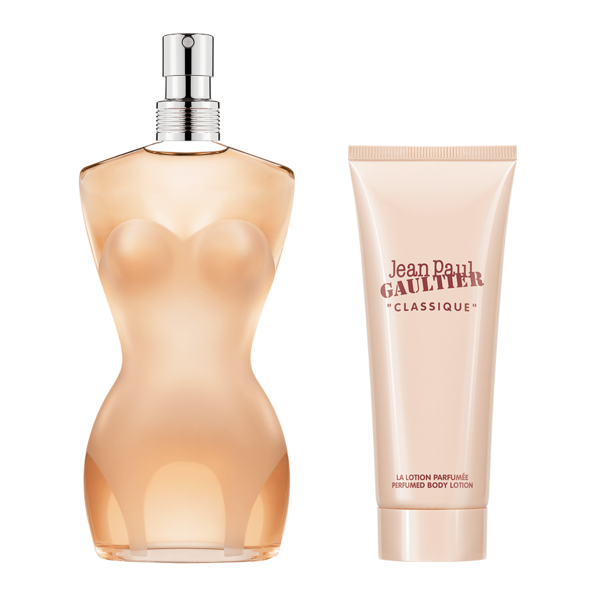 Set Jean Paul Gaultier: Classique, Eau De Toilette, For Women, 50 ml + Classique, Hydrating, Body Lotion, 75 ml - Feel You