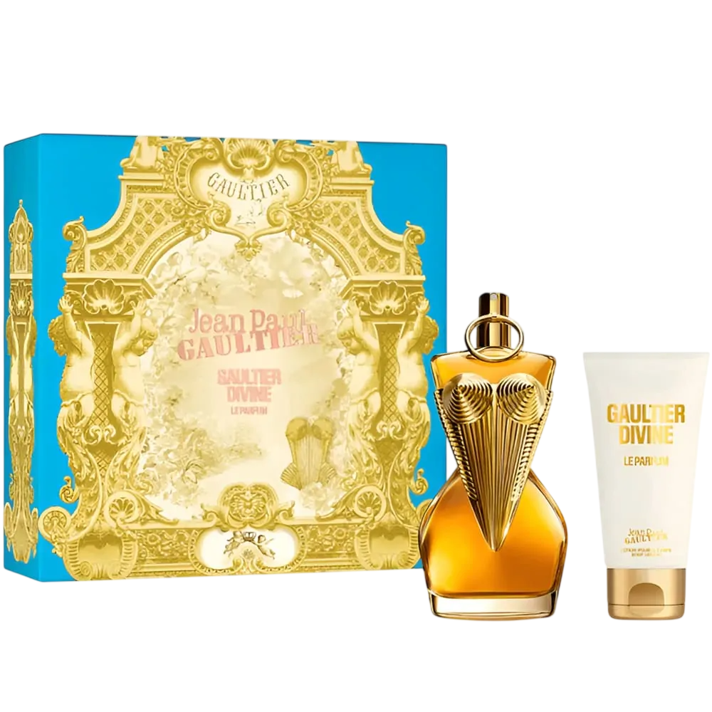 Set Jean Paul Gaultier: Divine Le Parfum Intense, Eau De Parfum, For Women, 100 ml + Divine Le Parfum Intense, Daily, Body Lotion, Body, 75 ml - Feel You