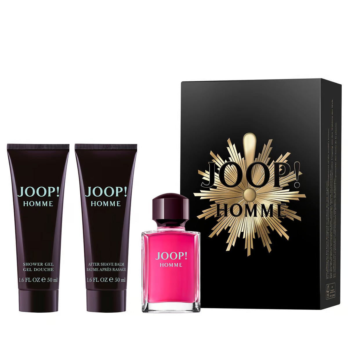 Set Joop!: Homme, Eau De Toilette, For Men, 30 ml + Homme, Cleansing, Shower Gel, For All Skin Types, 50 ml + Homme, After-Shave Balm, 50 ml - Feel You