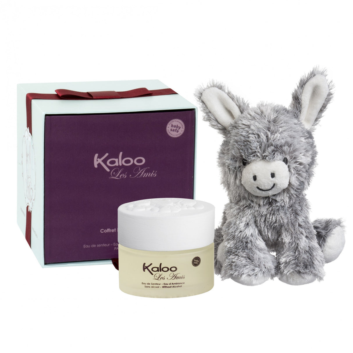 Set Kaloo: Les Amis, Eau De Parfum, For Women, 100 ml + Les Amis, Donkey, Collectible Plush Toy - Feel You