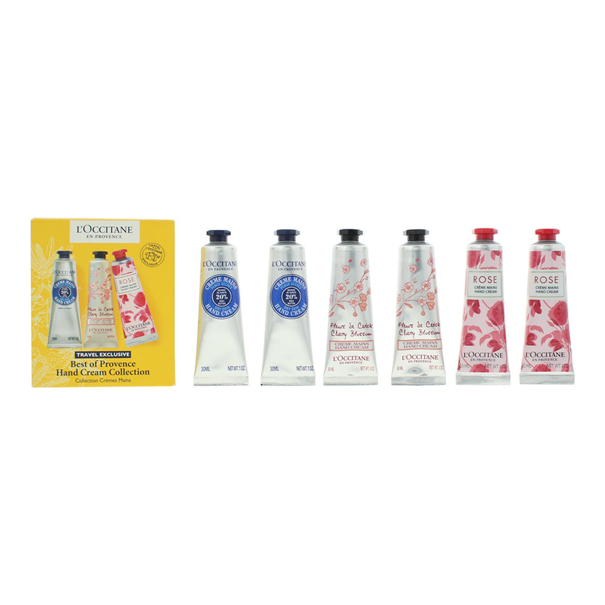 Set, L'Occitane en Provence, Best Of Provance, Shea Butter, Moisturizing, Hand Cream, 6 pcs, 30 ml - Feel You