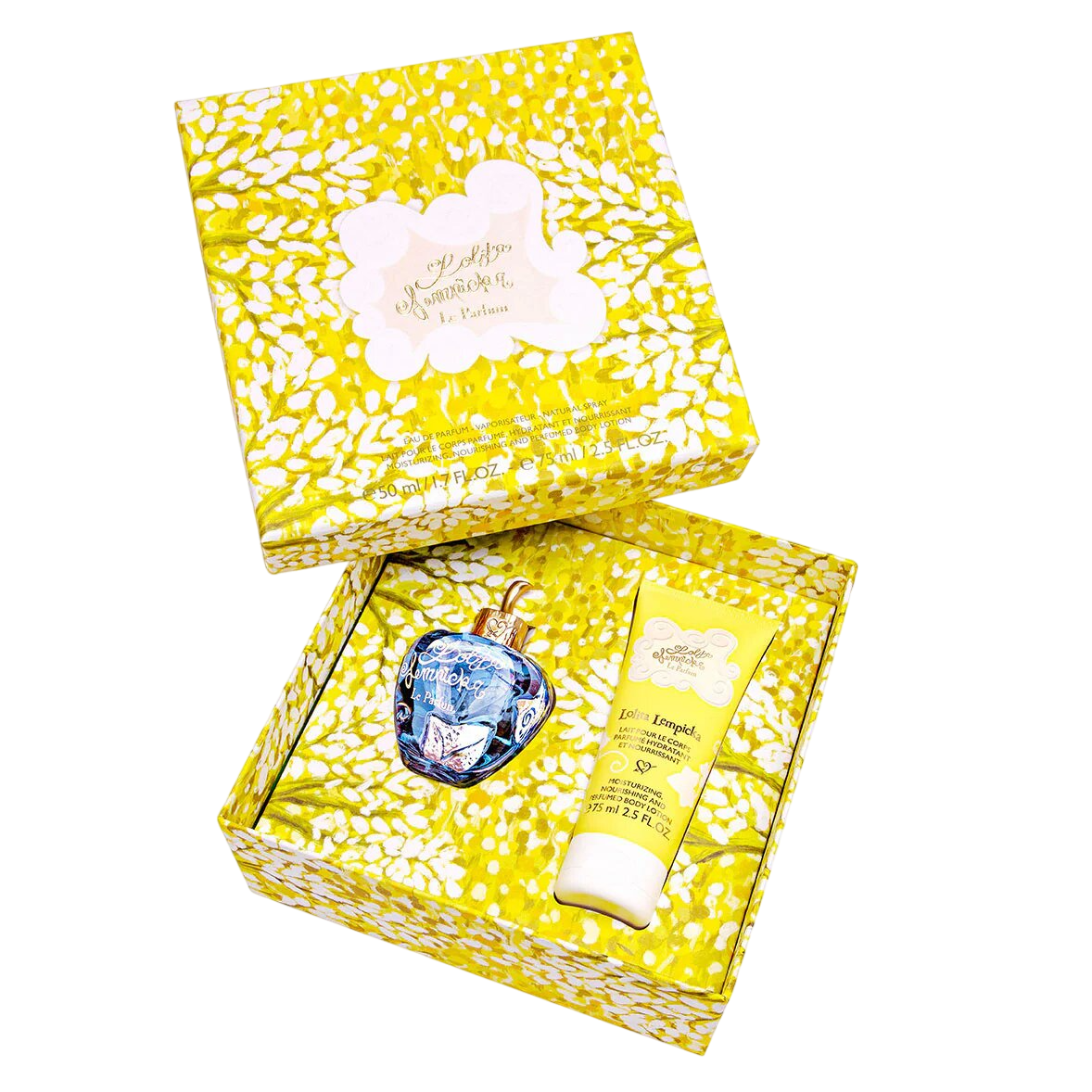Set Lolita Lempicka: Le Parfum , Eau De Parfum, For Women, 50 ml + Le Parfum , Moisturizing, Body Milk, 75 ml - Feel You