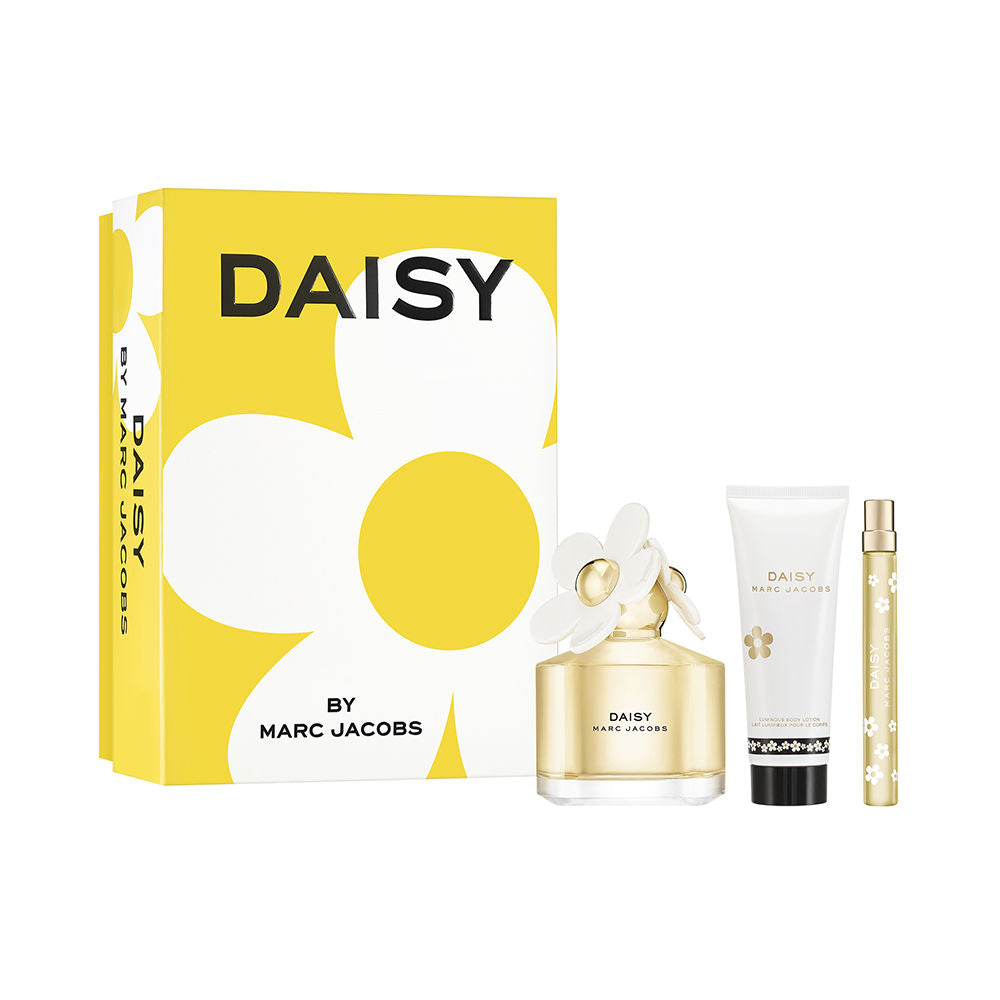 Set Marc Jacobs: Daisy, Eau De Toilette, For Women, 100 ml + Daisy, Eau De Toilette, For Women, 10 ml + Daisy, Moisturizing, Body Lotion, 75 ml - Feel You