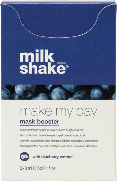 Set, Milk Shake, Make My Day, Blueberry, Hair Serum, For Colour Protection, 6 pcs, 3 ml - Feel You