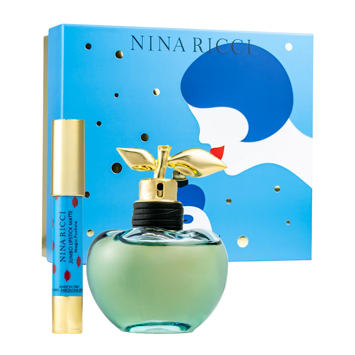Set Nina Ricci: Luna, Eau De Toilette, For Women, 80 ml + Jumbo, Matte, Cream Lipstick, Fuchsia, 2.5 g *Tester - Feel You