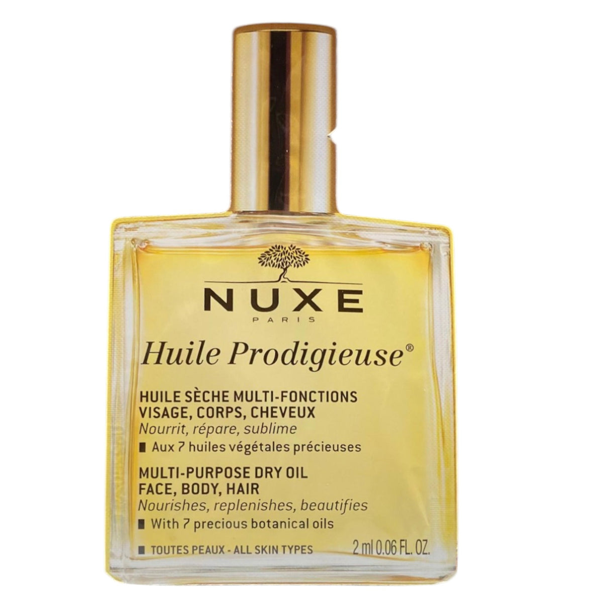 Set, Nuxe, Huile Prodigieuse Multi-Purpose, Nourishing, Body Oil, For Body, Face & Hair, 12 pcs, 2 ml *Sample - Feel You