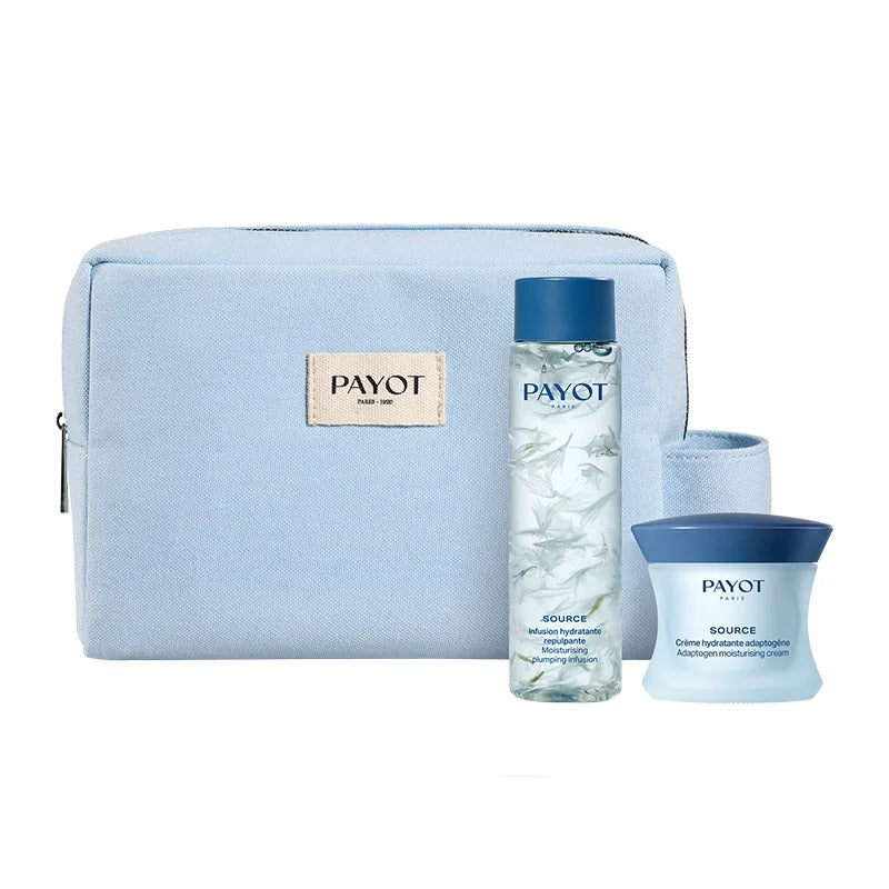 Set Payot: Source Adaptogen, Hydrating 48H, Cream, For Face, 50 ml + Source, Moisturizing, Essence Lotion, For Face, 125 ml - Feel You