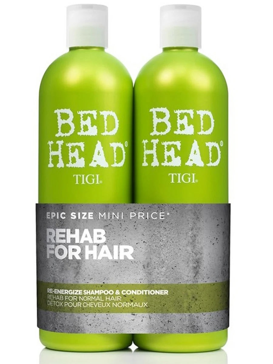 Set Tigi: Bed Head Urban Antidotes Re-Energize, Hair Shampoo, Strengthening, 750 ml + Bed Head Urban Antidotes Re-Energize, Hair Conditioner, Strengthening, 750 ml - Feel You