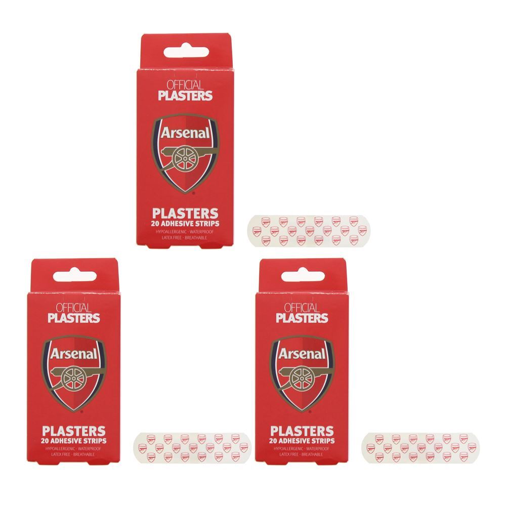 Set Trio, Epl, Arsenal, Wound Dressings, Body, 20 pcs - Feel You