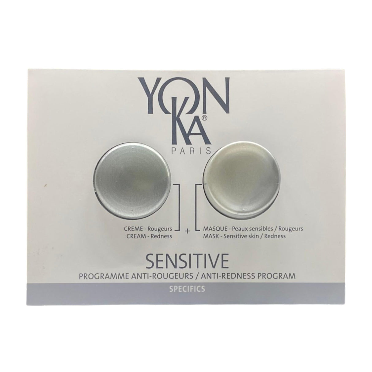 Set YonKa: Sensitive, Cream Mask, For Face, 2 ml *Sample + Sensitive, Anti Rougeurs, Cream, For Face, 1 ml *Sample - Feel You