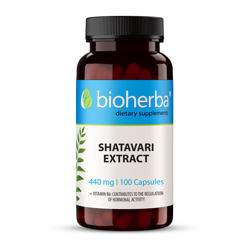 Shatavari Ayurvedic Female Rejuvenator Extract 440 mg - 100 капсули - Feel You