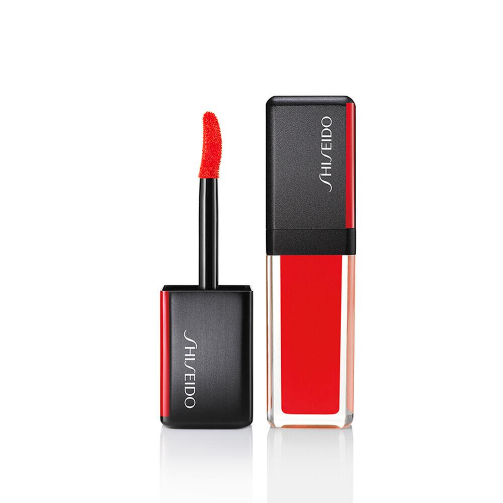 Shiseido, LacquerInk LipShine, Cream Lipstick, 305, Red Flicker, 6 ml - Feel You