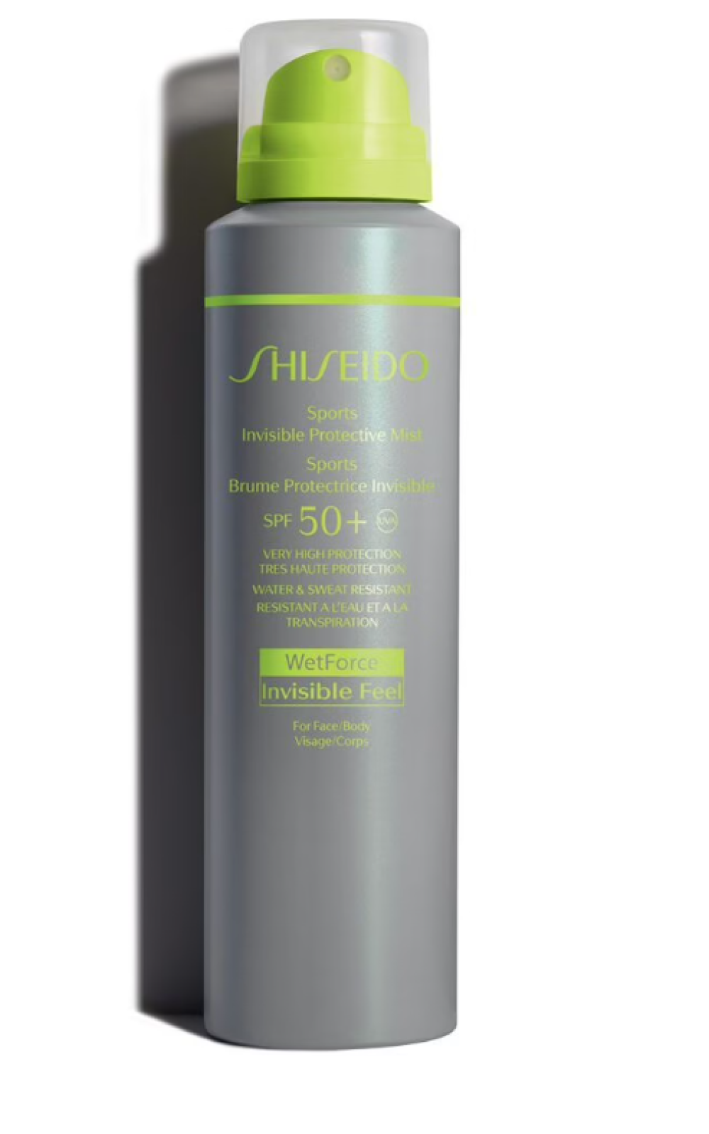 Shiseido, Sports Invisible, Sun Protection, Mist Spray, Wetforce, SPF 50+, 150 ml *Tester - Feel You