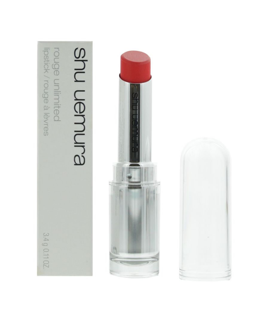 Shu Uemura, Rouge Unlimited, Lipstick, Cream Lipstick, 575, OR 575, 3.4 g - Feel You