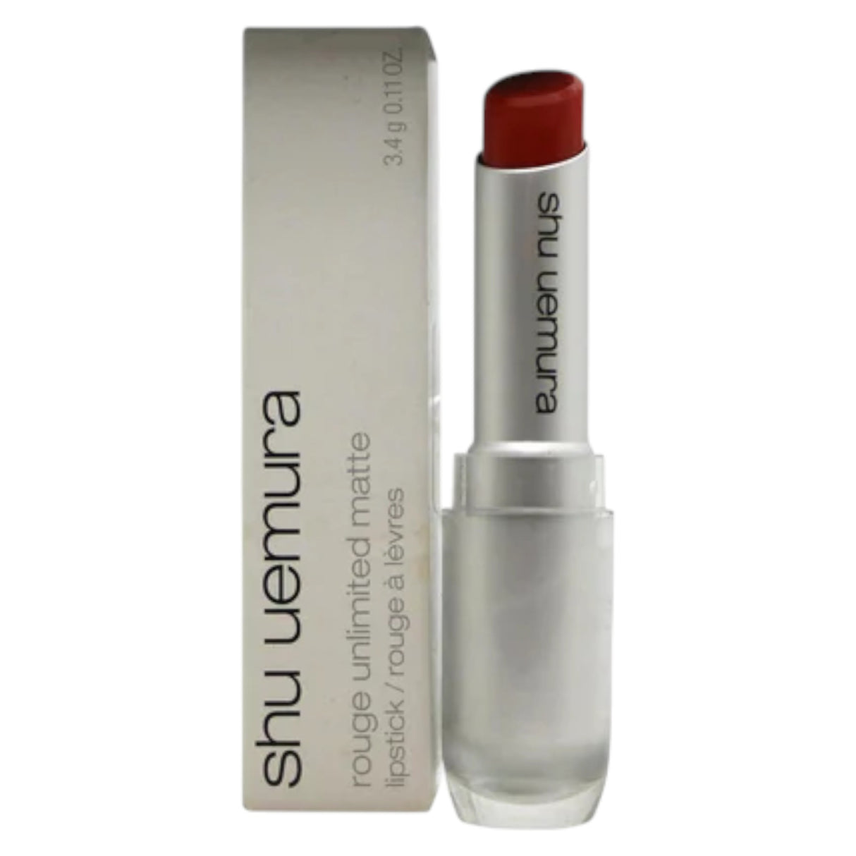 Shu Uemura, Rouge Unlimited, Matte, Cream Lipstick, 592, OR 592, 3.4 g - Feel You