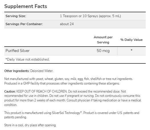Silver Sol - 237 мл - Feel You