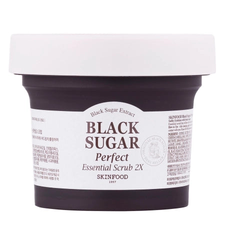 Skinfood - Black Sugar Perfect Essential Scrub 2X - Brown Sugar Peeling Mask - 210g - Feel You