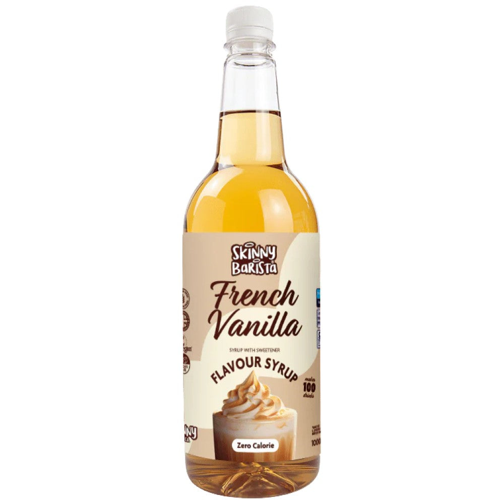 Skinny Barista Zero Calorie Coffee Syrup | French Vanilla - 1000 мл - Feel You