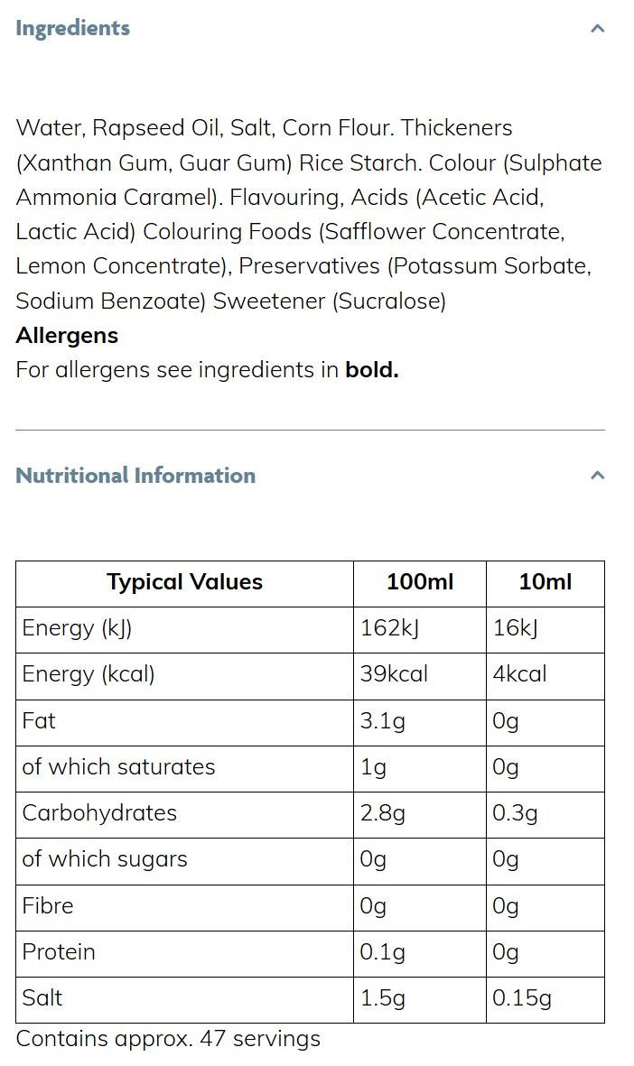 Skinny Sauce | Salad Cream - 425 мл - Feel You
