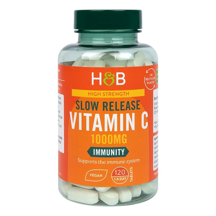 Slow Release Vitamin C 1000 mg - 120 Таблетки - Feel You