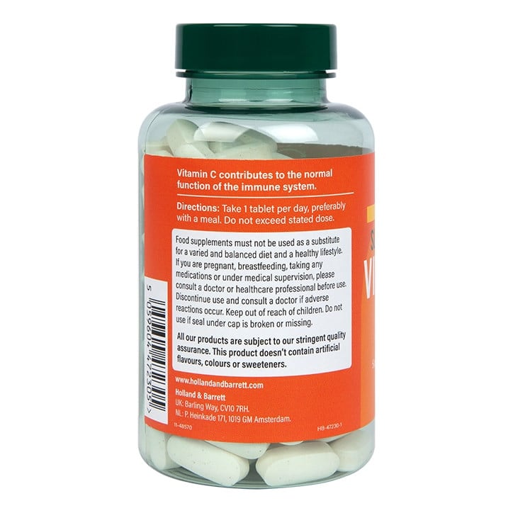 Slow Release Vitamin C 1000 mg - 120 Таблетки - Feel You