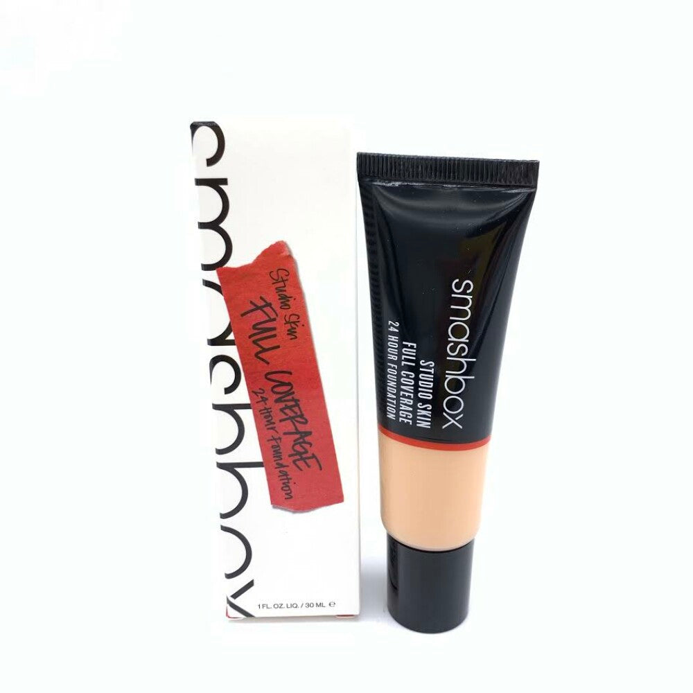Smashbox, Studio Skin, High Cover, Liquid Foundation, 2.4, Light-Medium Under Tone Warm & Peachy, 30 ml - Feel You