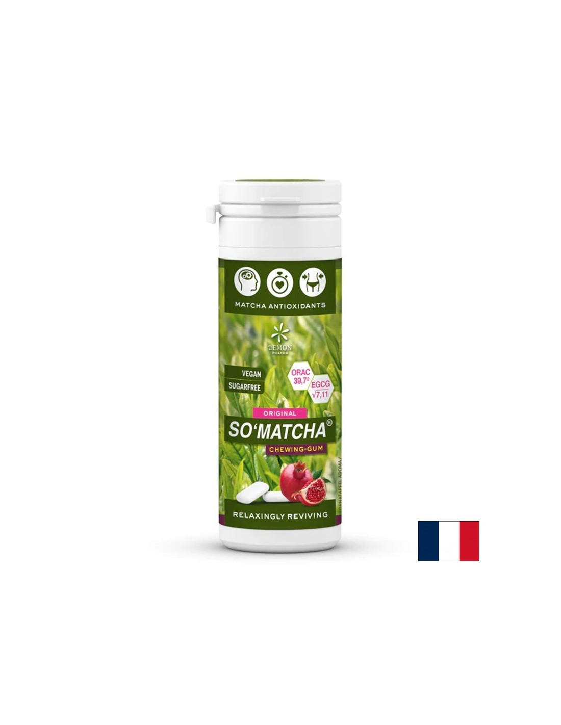 Дъвки с Матча - So Matcha®, 30 g - Feel You