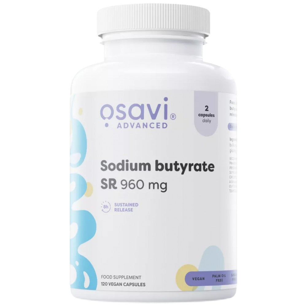 Sodium Butyrate SR 960 mg | Sustained Release - 120 капсули - Feel You