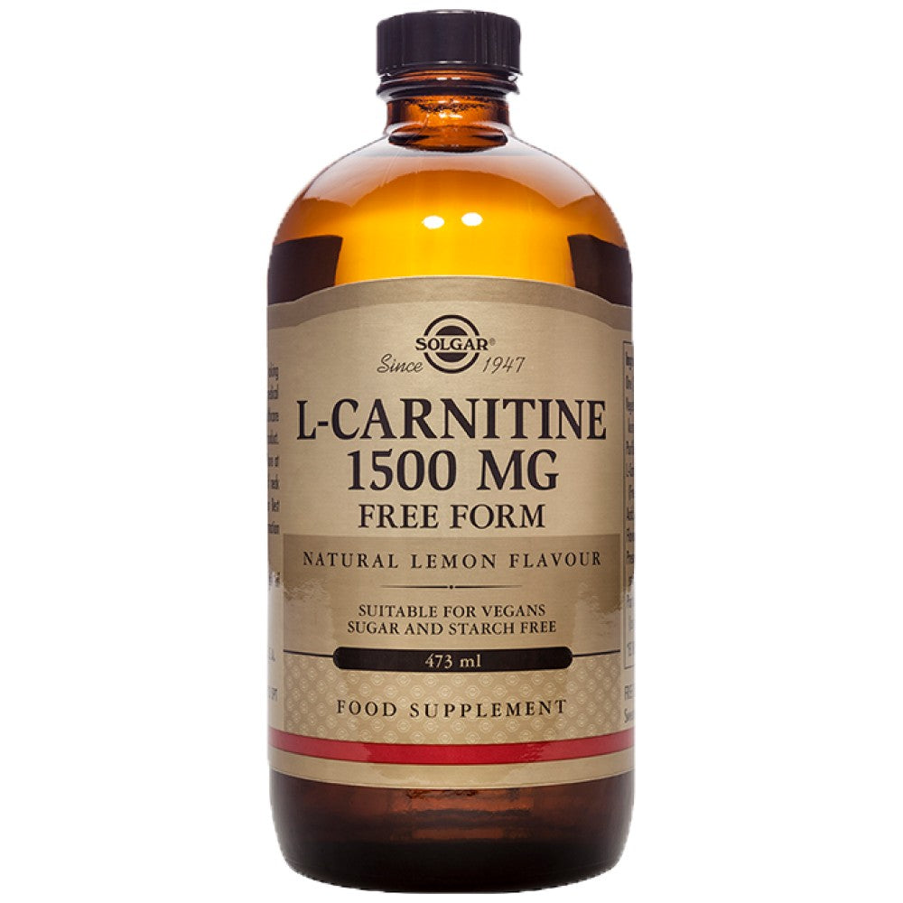 Solgar L-Carnitine Liquid 1500 - 473 мл - Feel You
