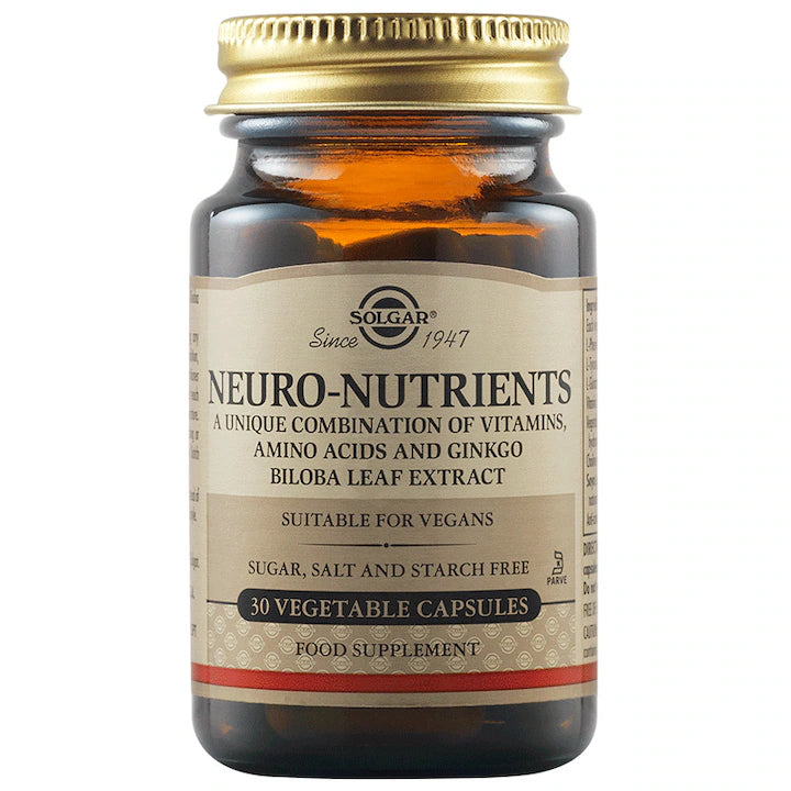 Solgar Neuro Nutrients - 30 капсули - Feel You