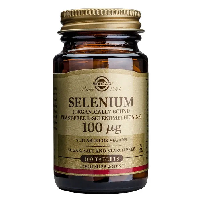 Solgar Selenium 100µg 100 Tablets - Feel You